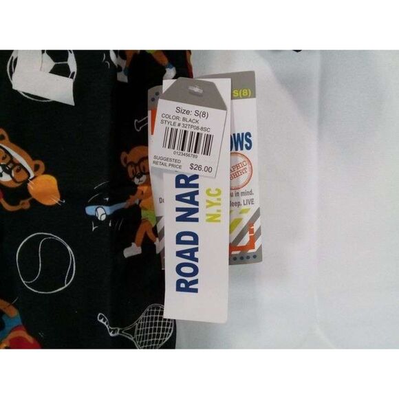 Road Narrows N.Y.C., Boys' Team HSTL Graphic T Shirt, Small Size, Black - NWT - Picture 4 of 4